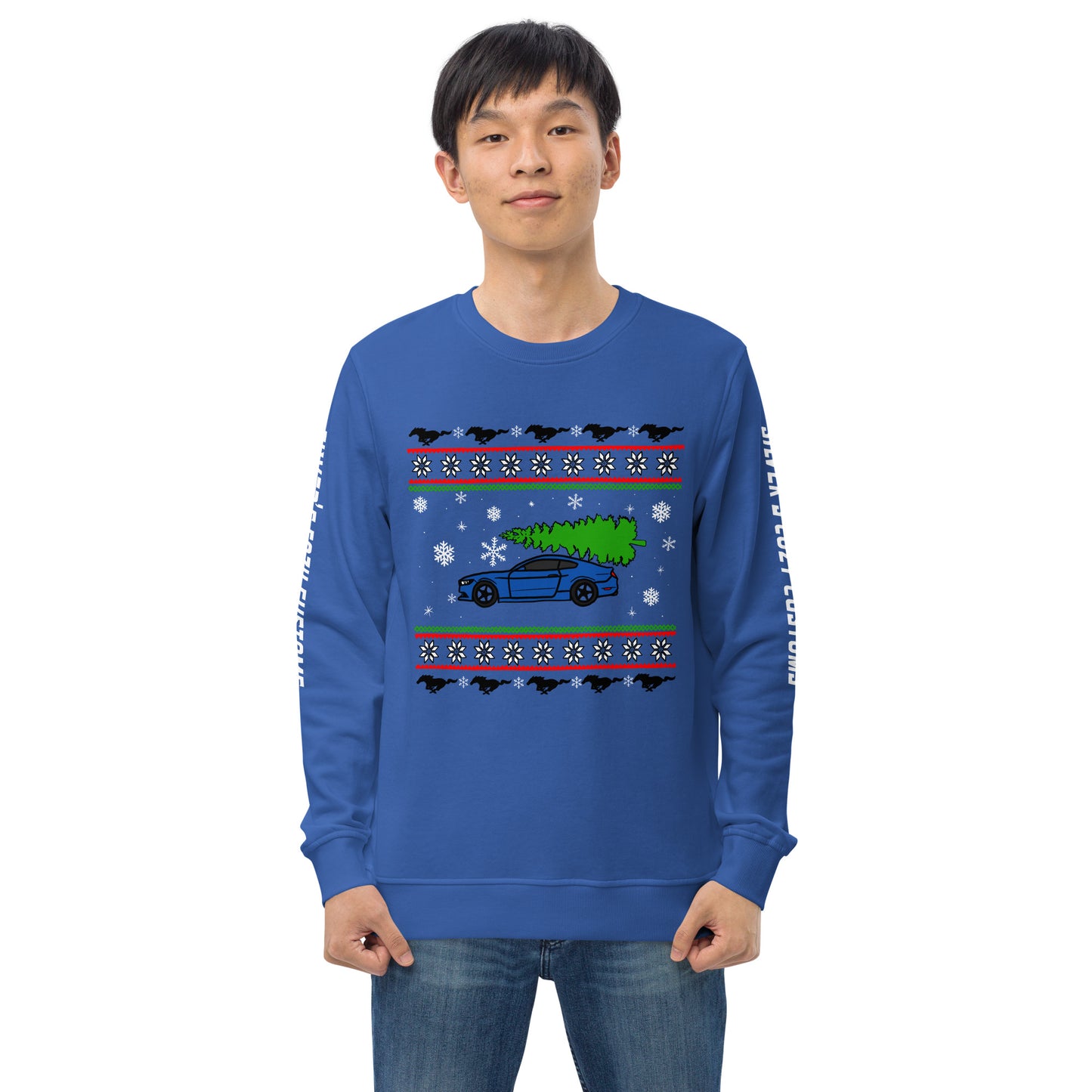 EcoBoost Christmas- Unisex organic sweatshirt