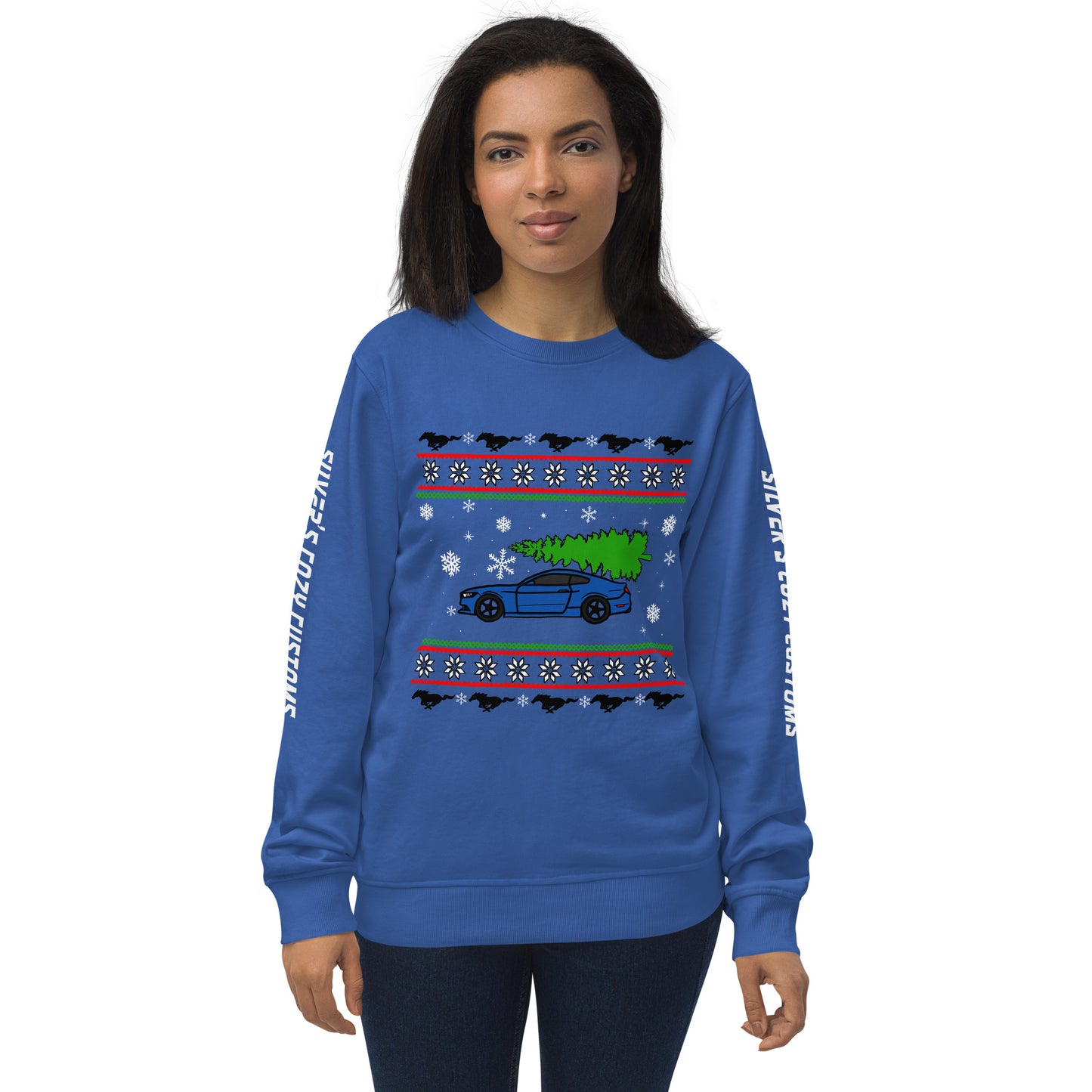 EcoBoost Christmas- Unisex organic sweatshirt