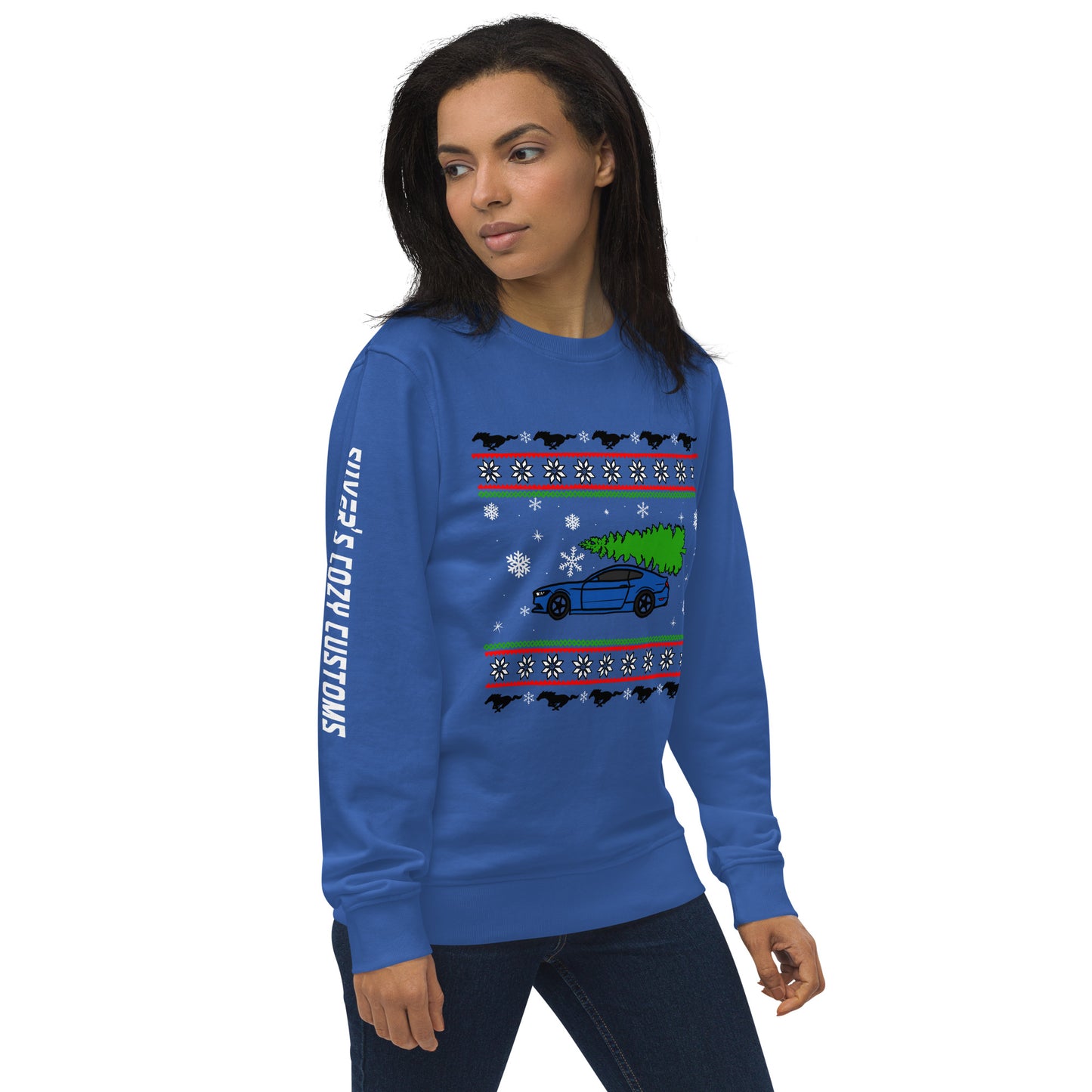 EcoBoost Christmas- Unisex organic sweatshirt