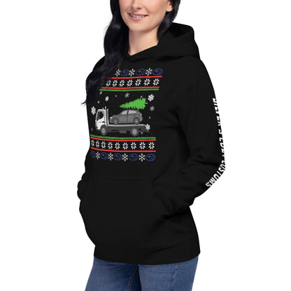 Christmas towed Impreza - Unisex Hoodie