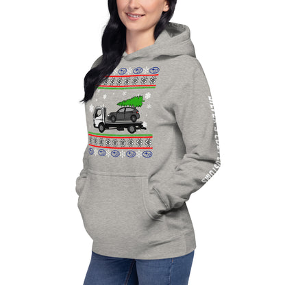 Christmas towed Impreza - Unisex Hoodie