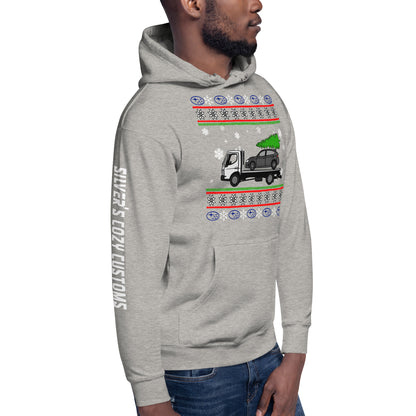 Christmas towed Impreza - Unisex Hoodie