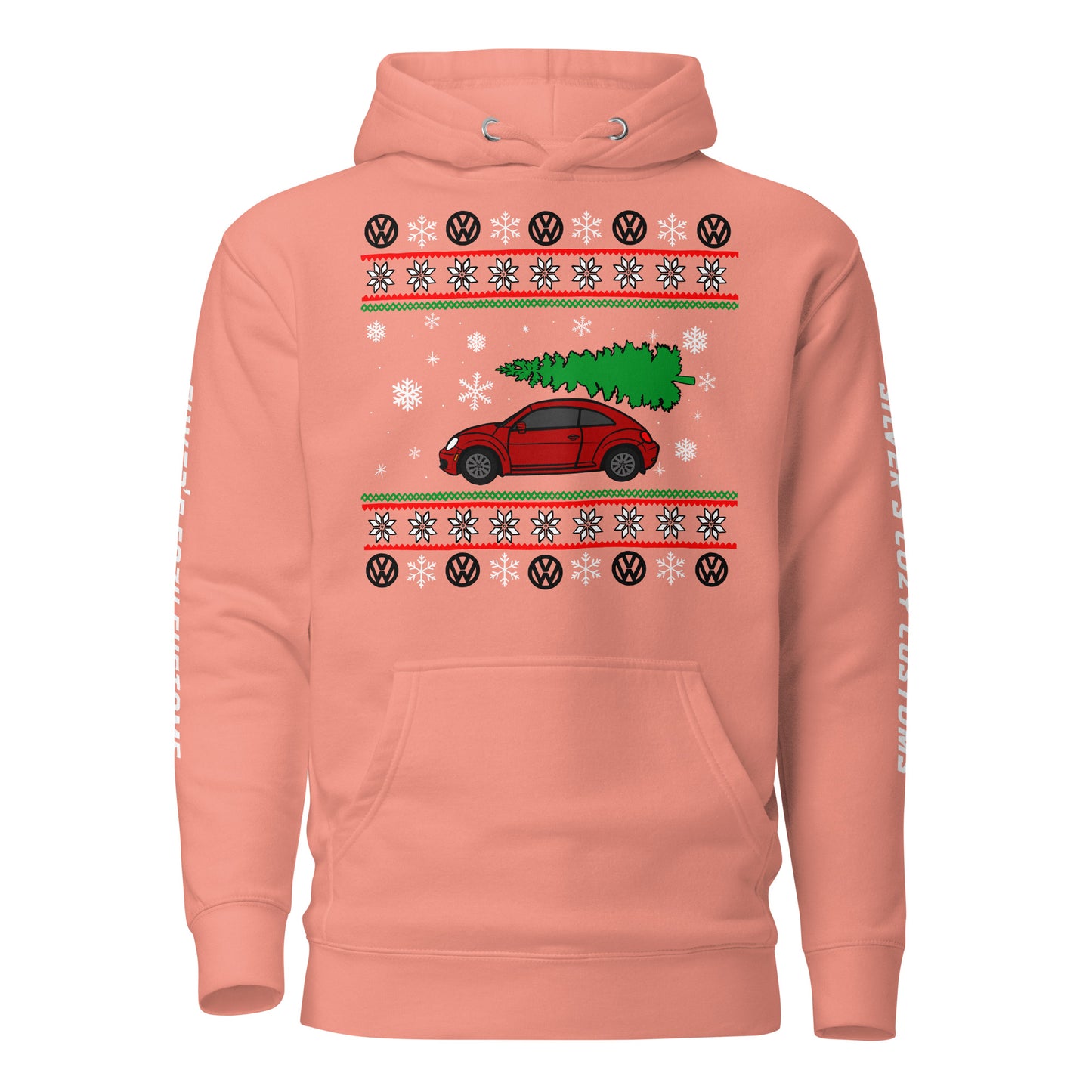 VW Beetle Christmas - Unisex Hoodie