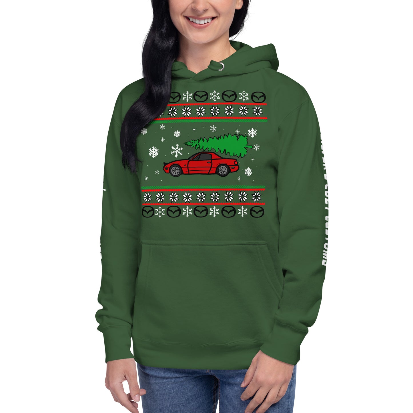 Christmas Miata - Unisex Hoodie