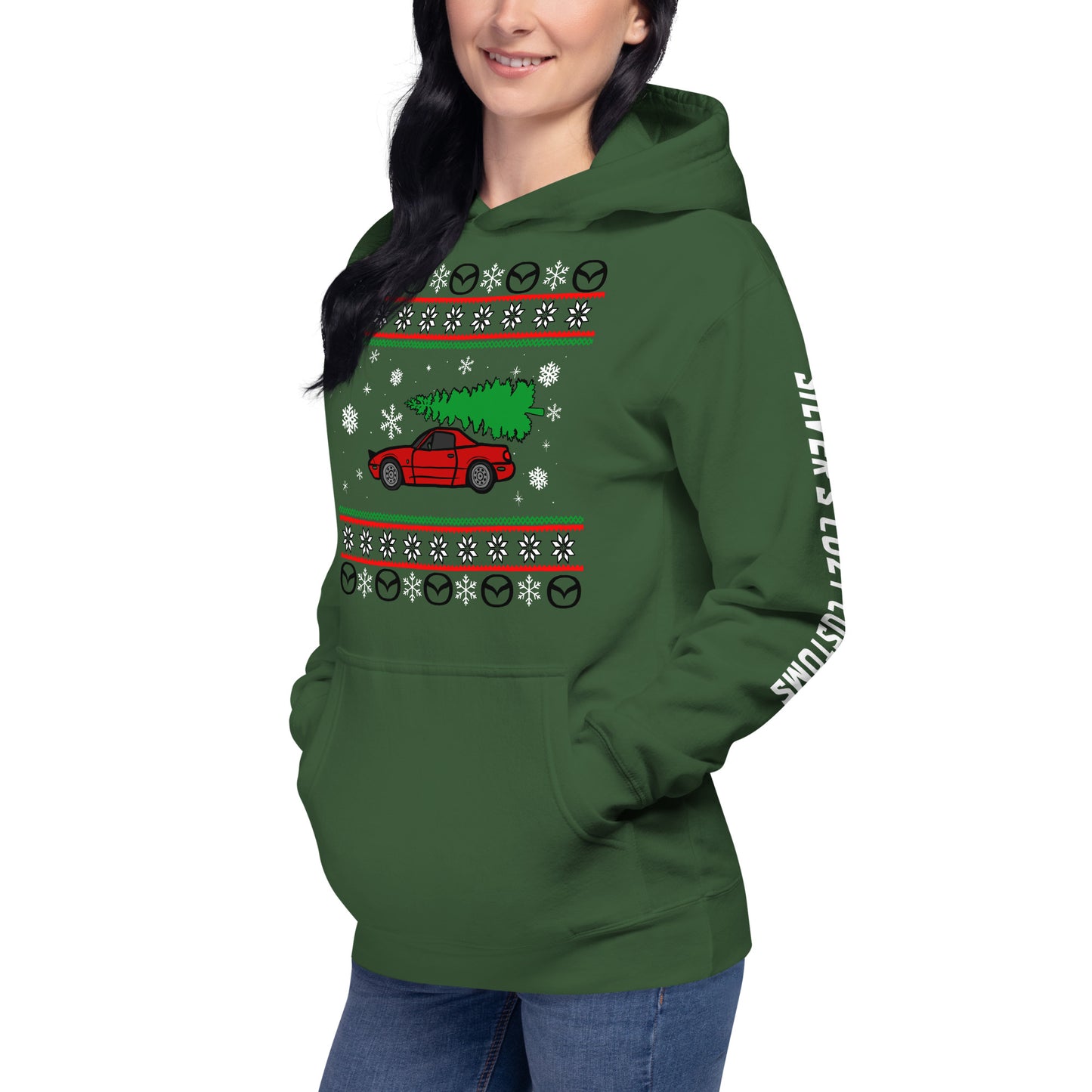 Christmas Miata - Unisex Hoodie