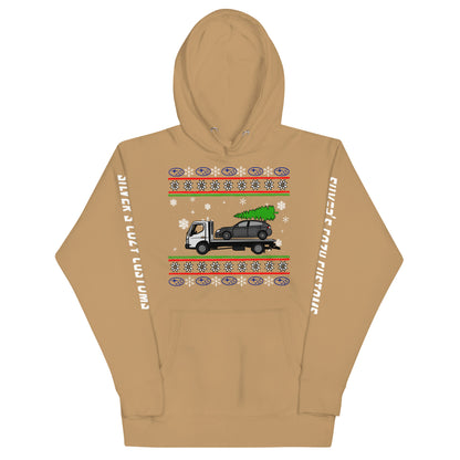 Christmas towed Impreza - Unisex Hoodie