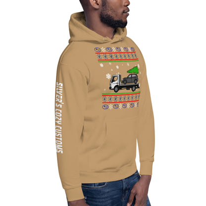 Christmas towed Impreza - Unisex Hoodie