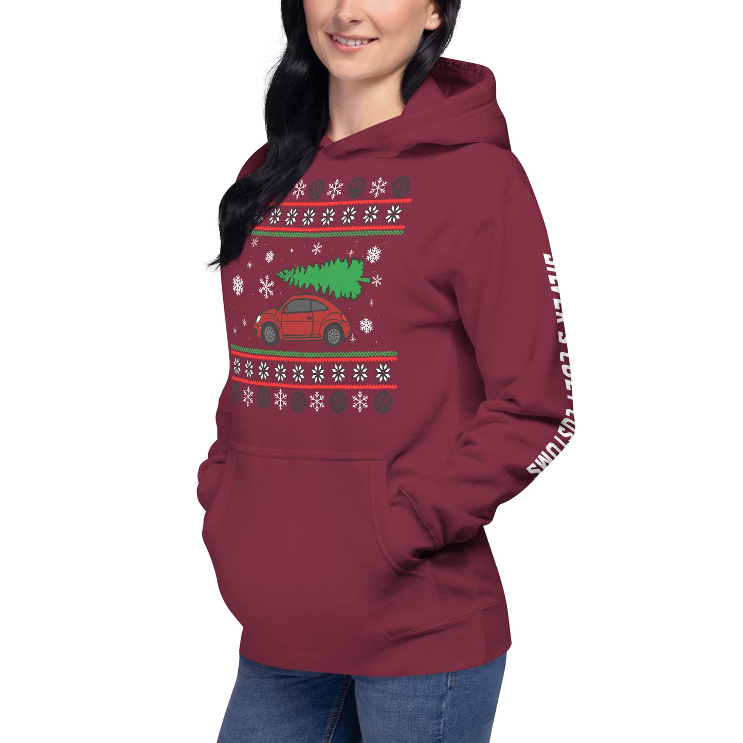 VW Beetle Christmas - Unisex Hoodie