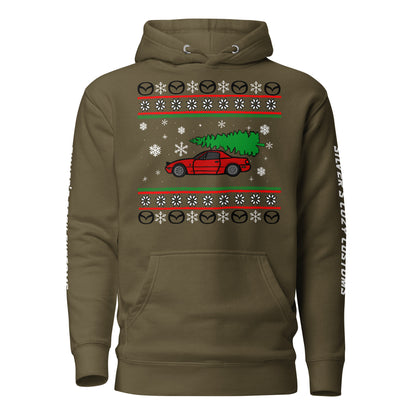 Christmas Miata - Unisex Hoodie