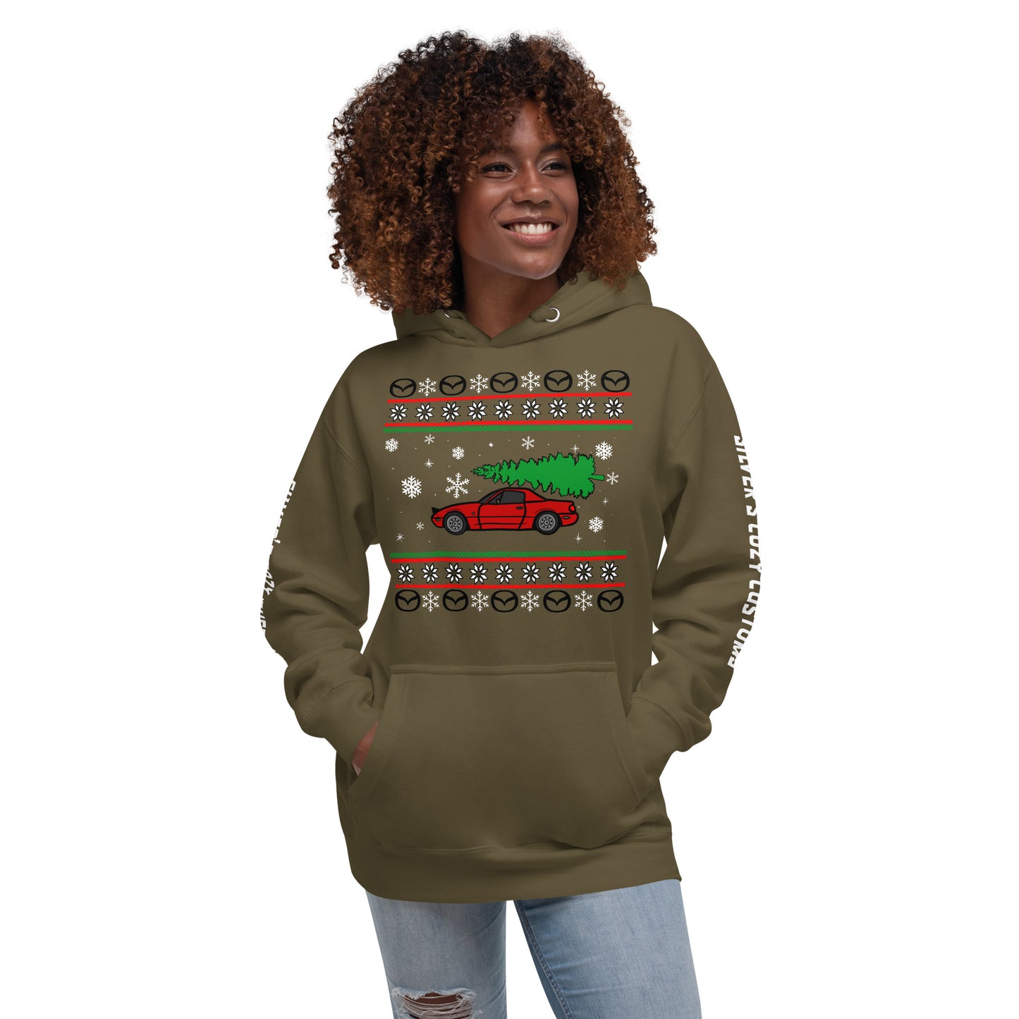 Christmas Miata - Unisex Hoodie