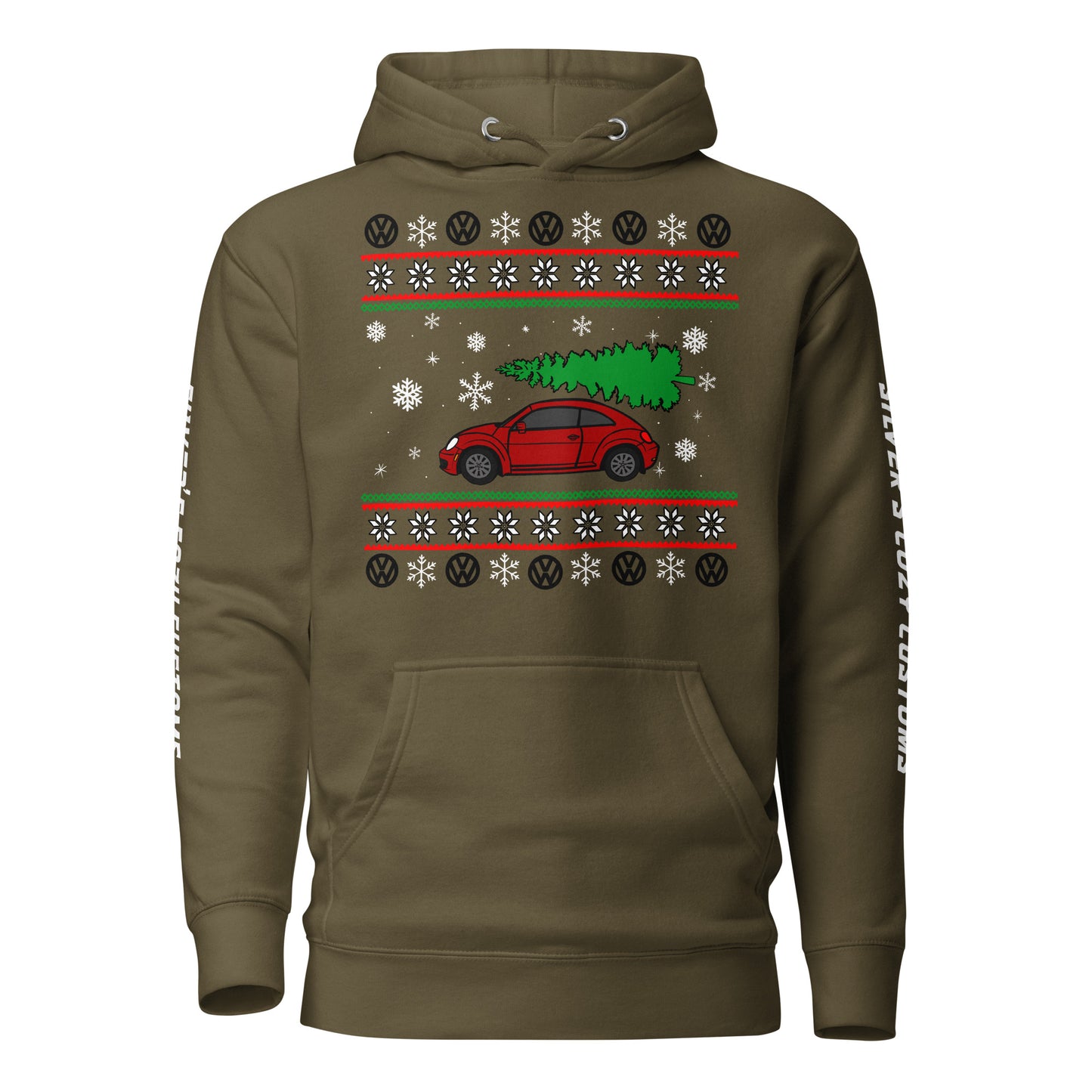 VW Beetle Christmas - Unisex Hoodie