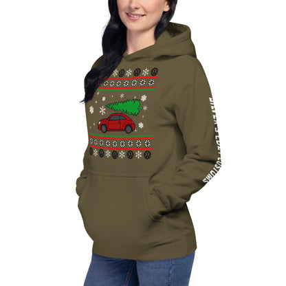 VW Beetle Christmas - Unisex Hoodie