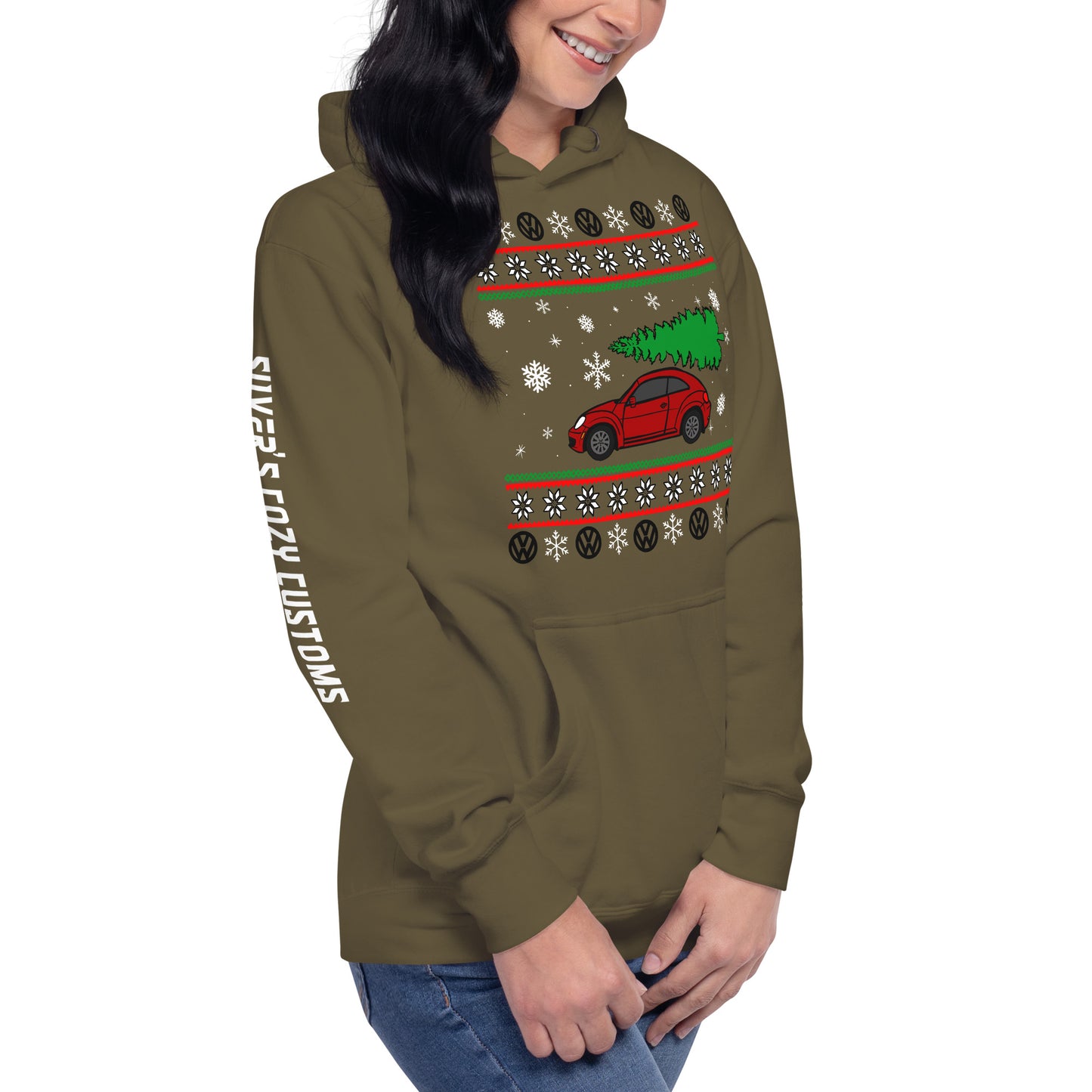 VW Beetle Christmas - Unisex Hoodie