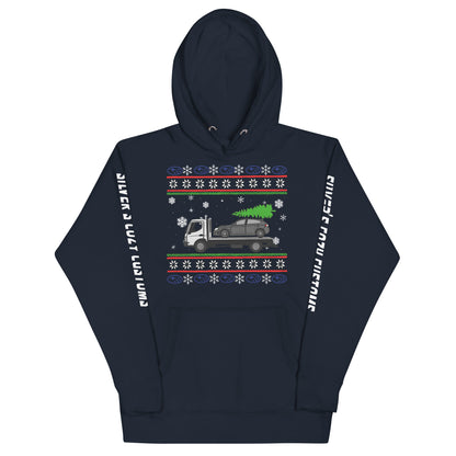 Christmas towed Impreza - Unisex Hoodie