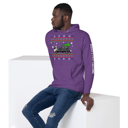 Christmas towed Impreza - Unisex Hoodie