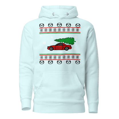 Christmas Miata - Unisex Hoodie