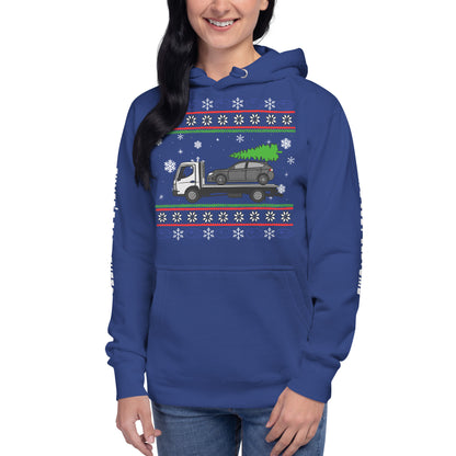 Christmas towed Impreza - Unisex Hoodie