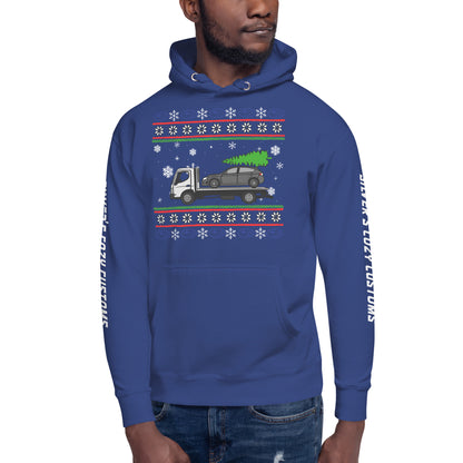 Christmas towed Impreza - Unisex Hoodie