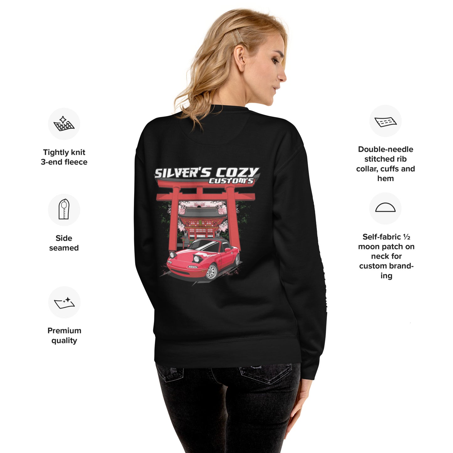 JDM Miata - Unisex Premium Sweatshirt