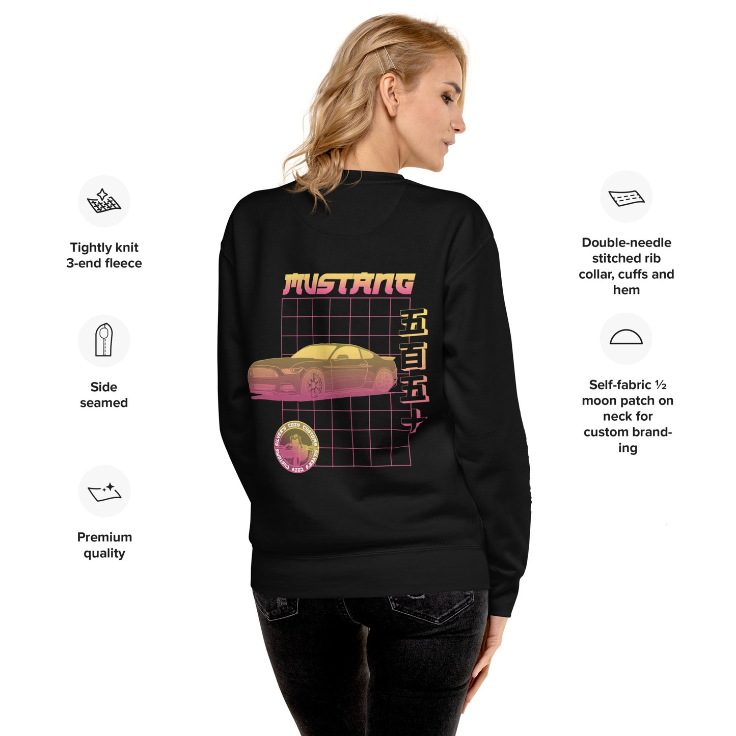 Paradise Mustang - Premium Sweatshirt