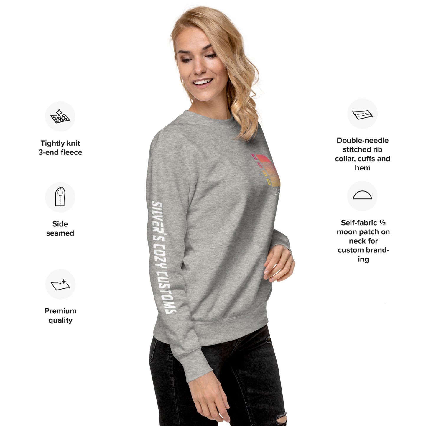 Paradise Mustang - Premium Sweatshirt