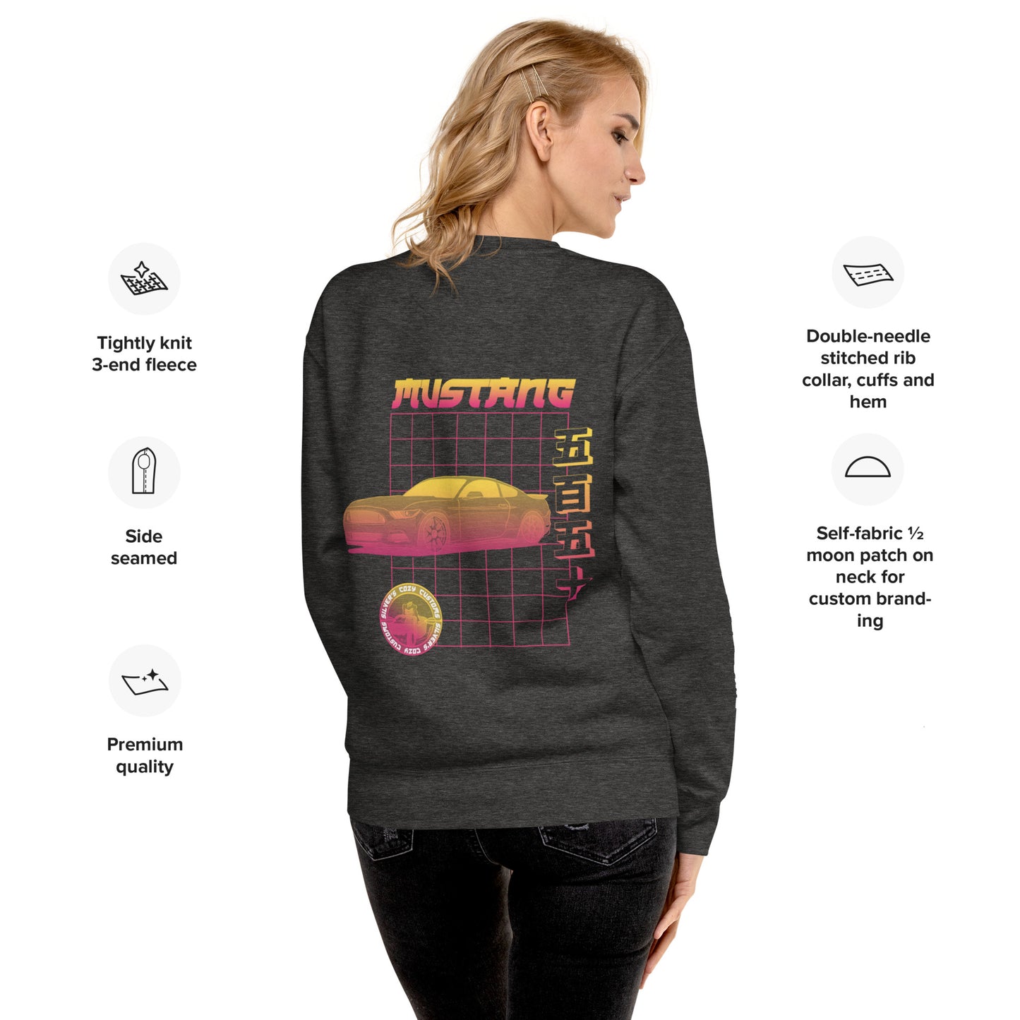 Paradise Mustang - Premium Sweatshirt