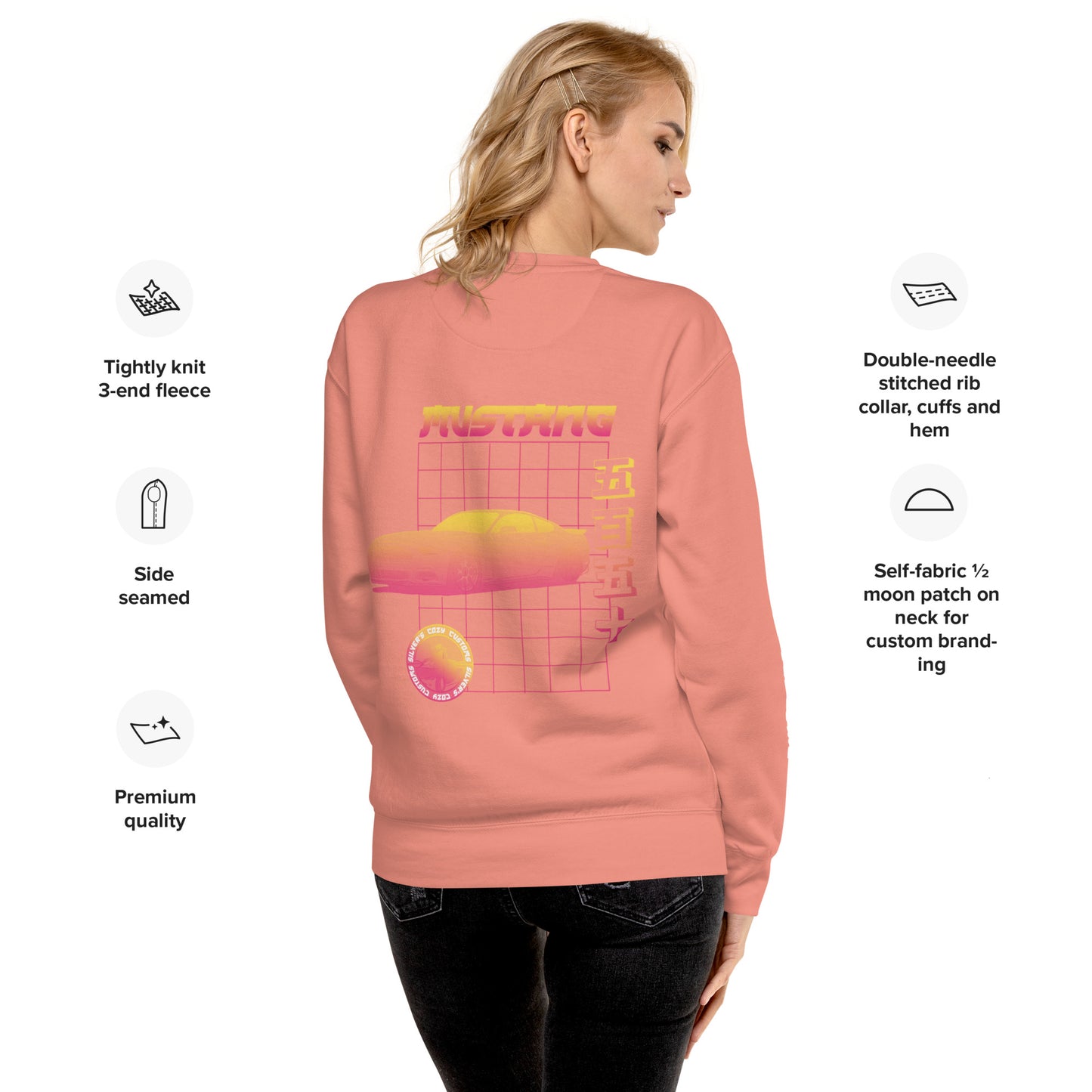 Paradise Mustang - Premium Sweatshirt