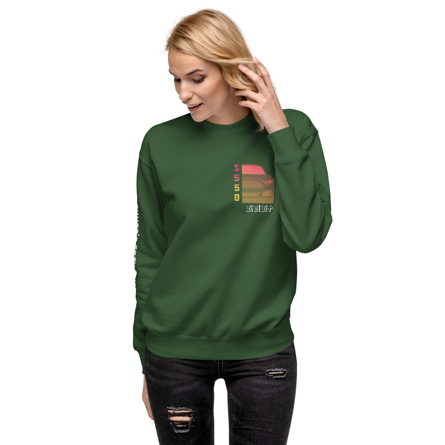 Paradise Mustang - Premium Sweatshirt